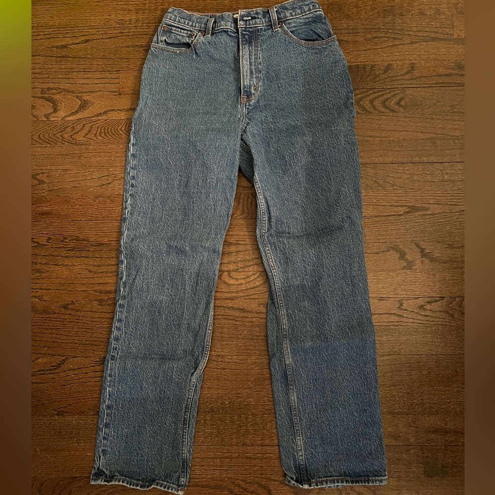 Abercrombie curve love 90s straight jeans